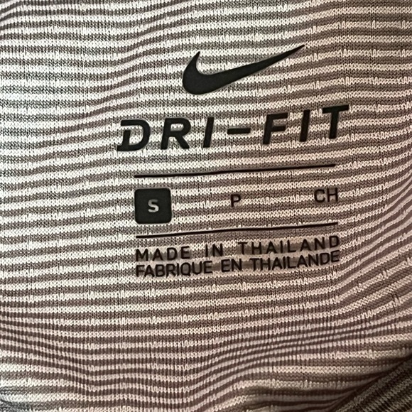 Nike Dri fit Golf Cordillera Gray Polo Shirt Sz Small - Picture 9 of 9